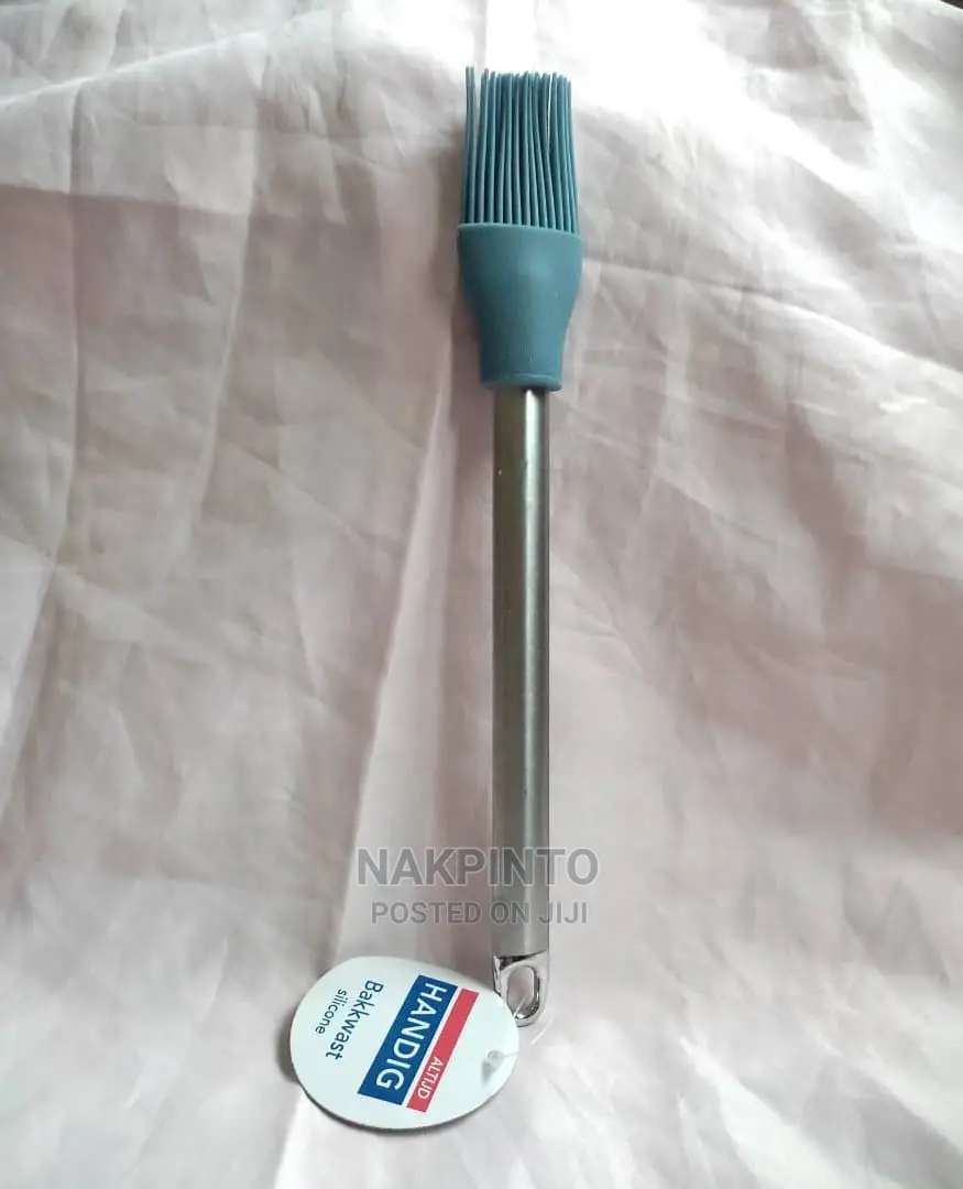 Baking Brush Silicone - Stainless Steel - 26 Cm - Non-Stick