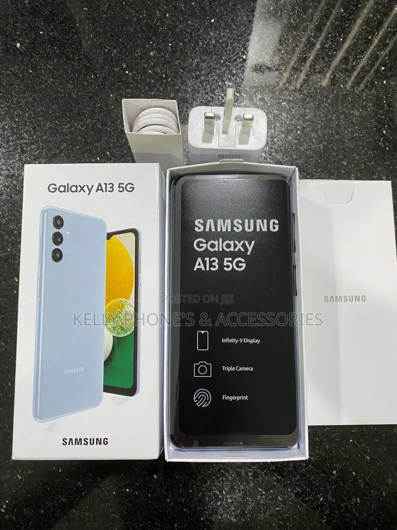 New Samsung Galaxy A13 5G 64 GB Black