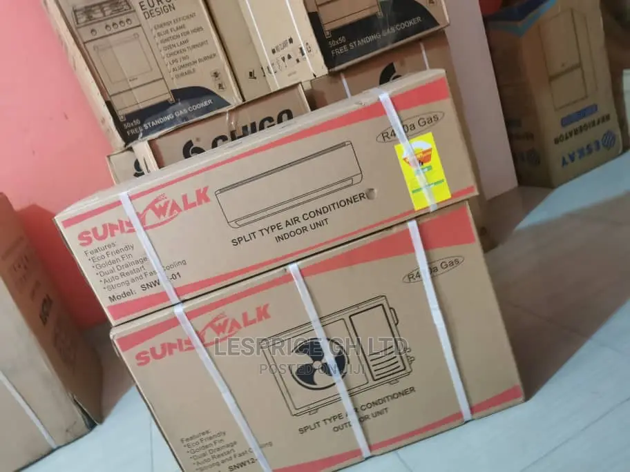 Sunny Walk 1.5hp 410a White Panel New Ac
