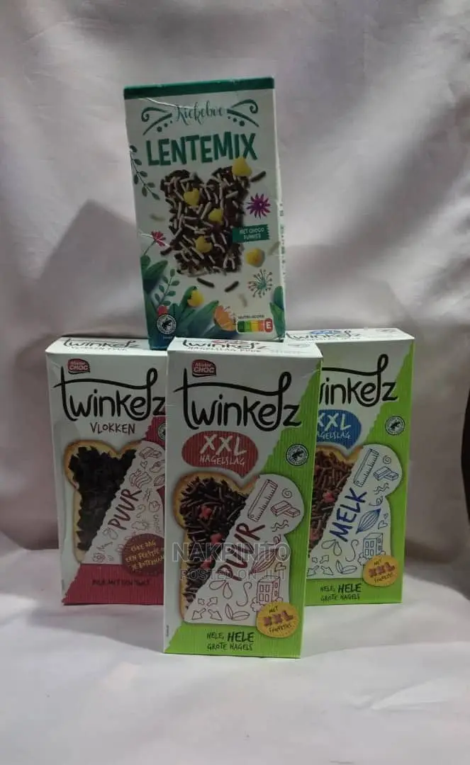Twinkelz Flakes Varieties of Chocolate Sprinkles
