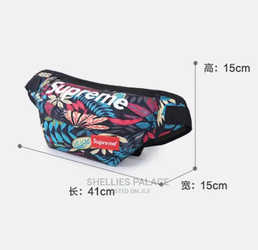 Fashion High Quality Maple Leaf Men's Waist Bag Wallet Bag