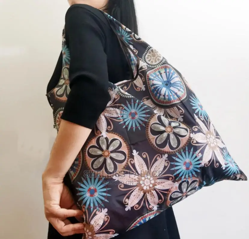 1pcs Large Reusable Shopping Bag Foldable Eco Bag Reusable