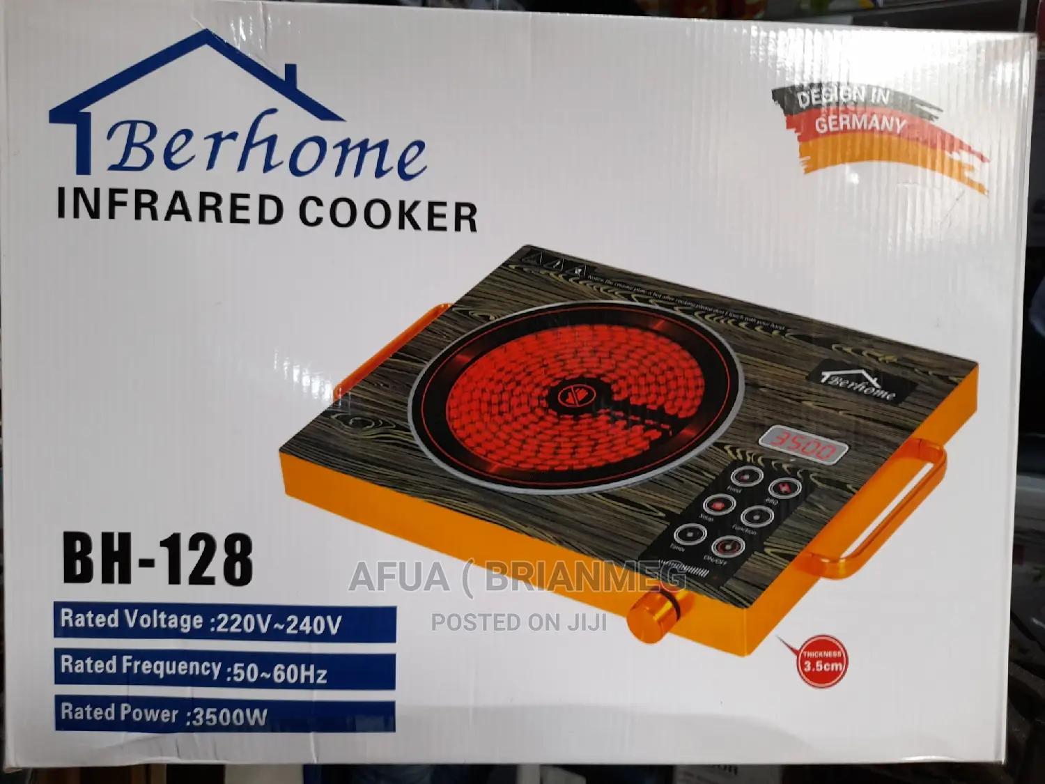 Infrared Cooker/ Stove 3500watt