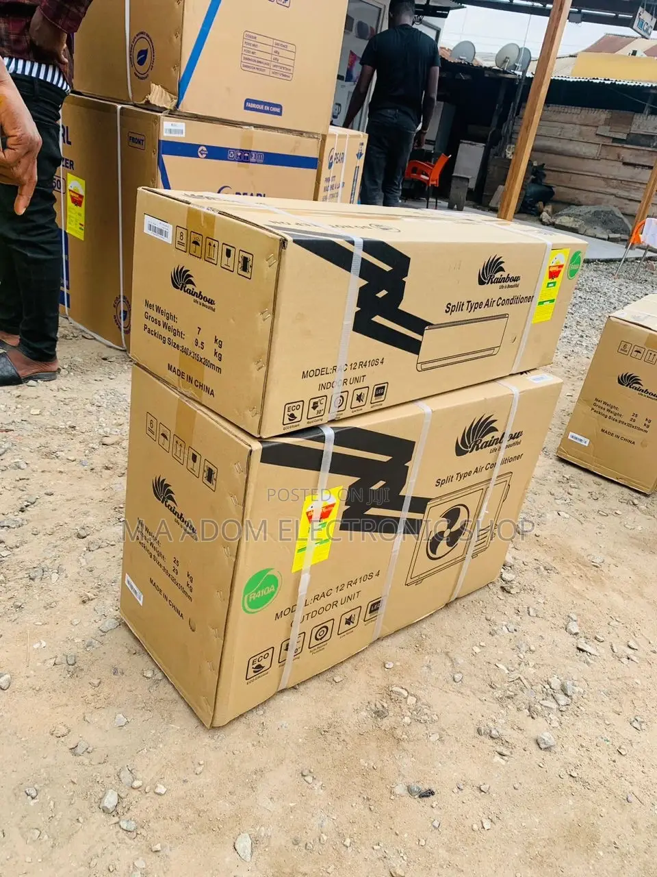 Inbox Rainbow 1.5hp Split R410 Gas Ac