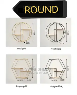 Shelve With Lights 37cm Diameter