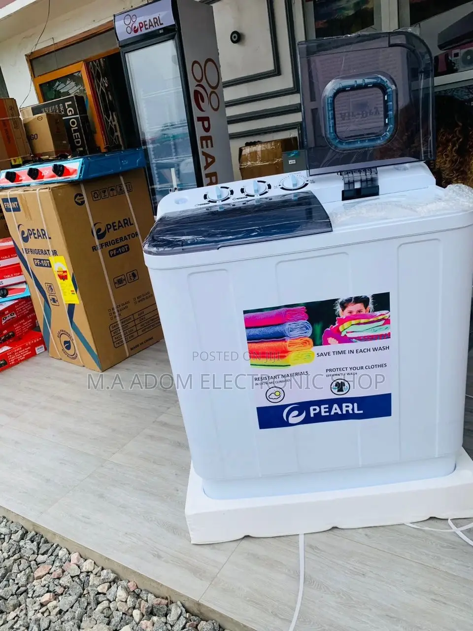 Shop Superb Pearl 7KG Twin Tub Washing Machine Semiautomatic
