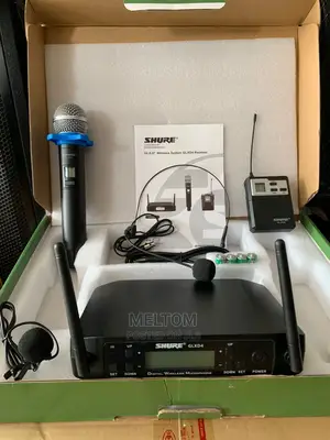 Shure 3in1 Glxd4 Cordless Microphone