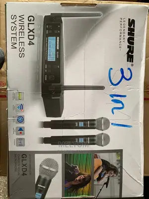 Shure 3in1 Glxd4 Cordless Microphone