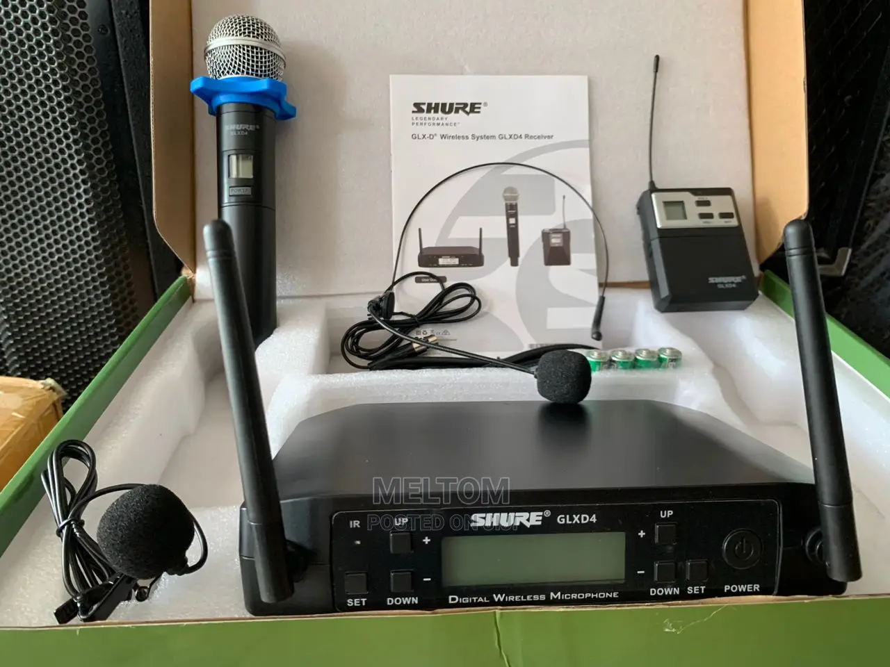 Shure 3in1 Glxd4 Cordless Microphone