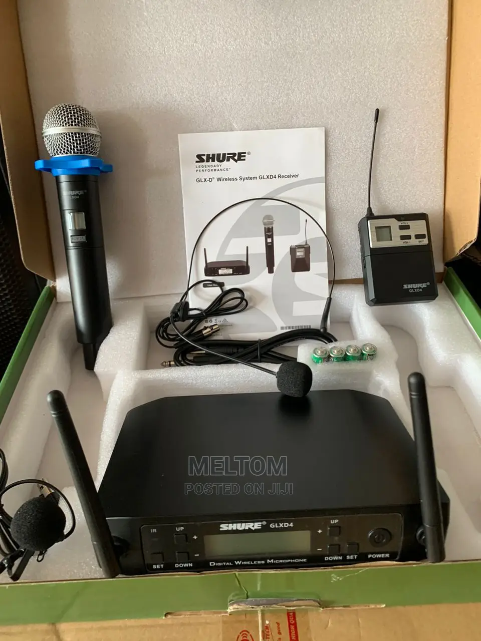 Shure 3in1 Glxd4 Cordless Microphone