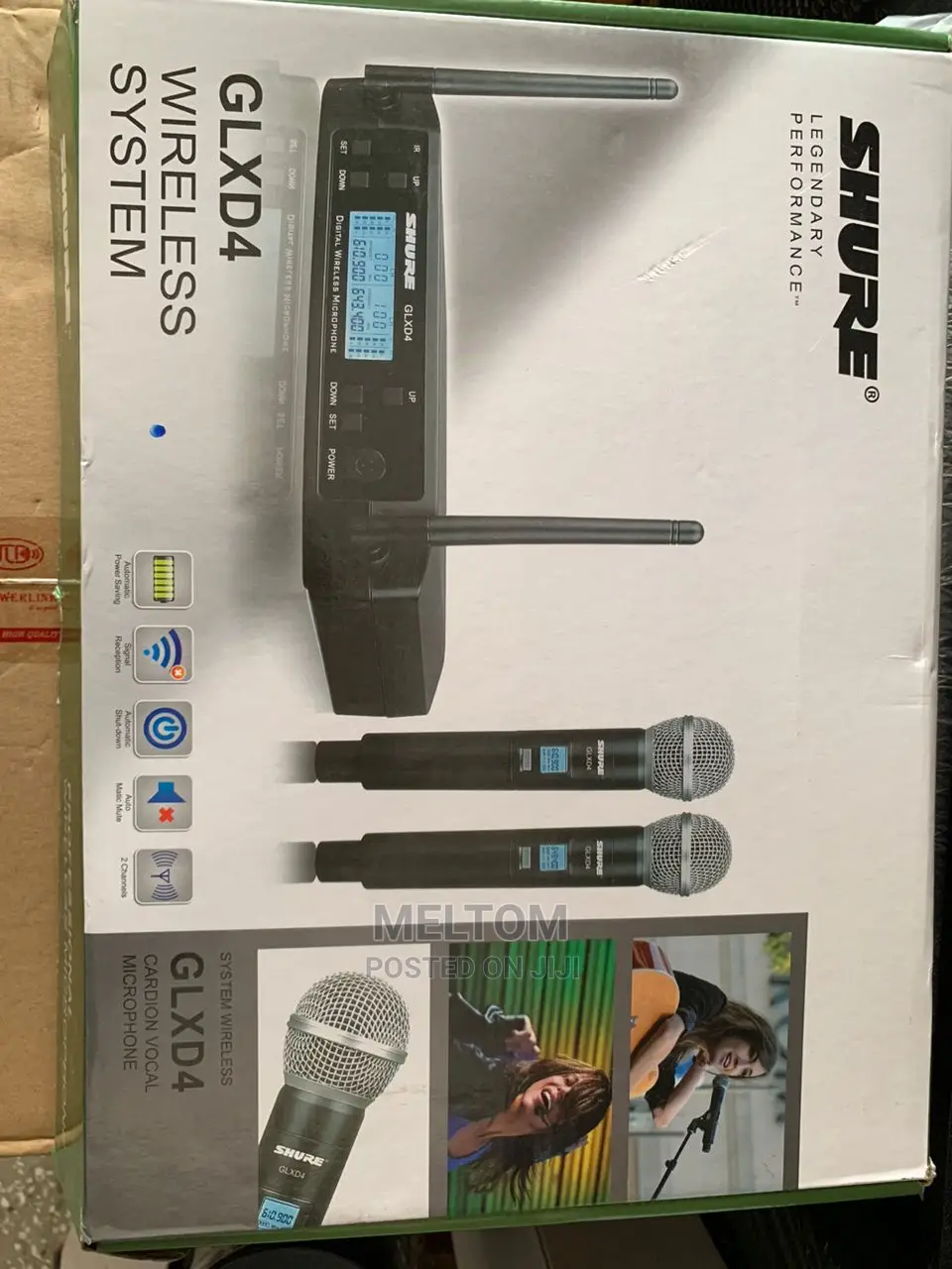 Shure 3in1 Glxd4 Cordless Microphone
