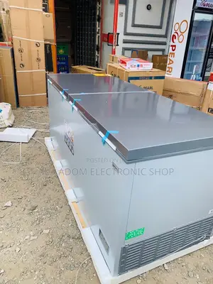 Silver Pearl 708ltrs Double Door Chest Freezer PCF-850