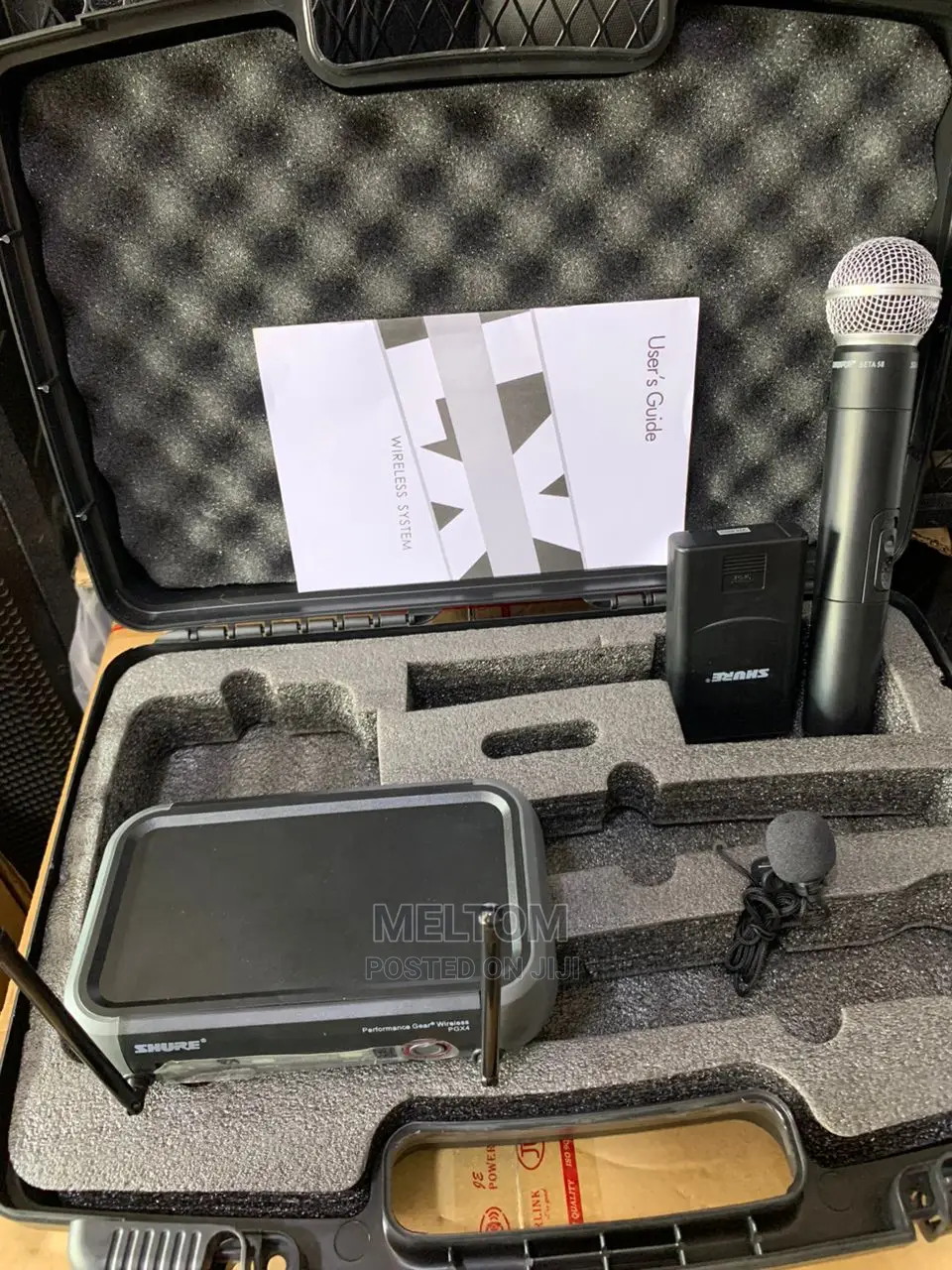 Shure 2IN1 PGX242 Cordless Microphone(Mic and Lapel)