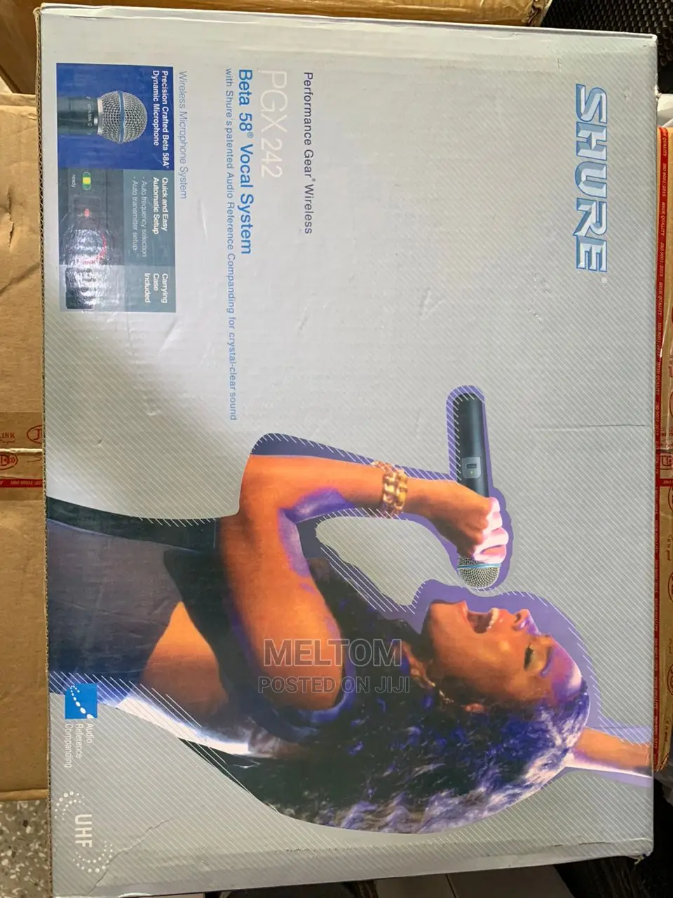 Shure 2IN1 PGX242 Cordless Microphone(Mic and Lapel)