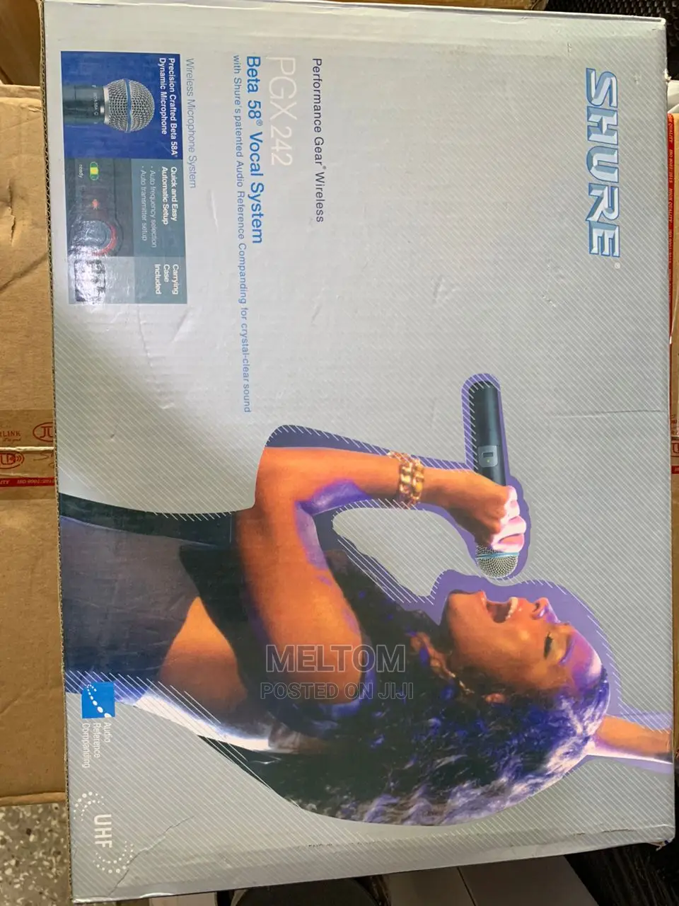Shure 2IN1 PGX242 Cordless Microphone(Mic and Lapel)