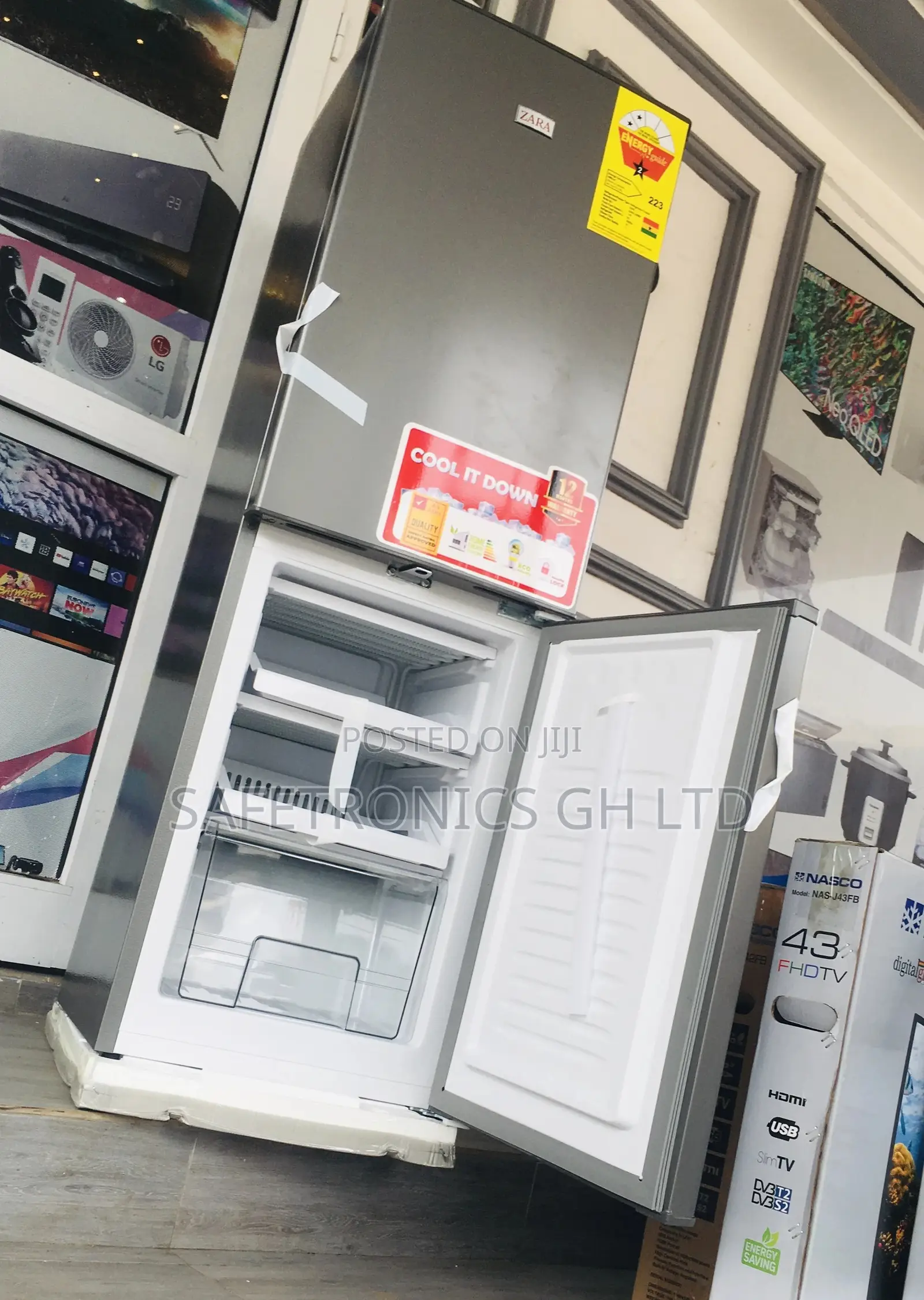 Purchase Zara240bf Bottomfreezer Fridge Doubledoor