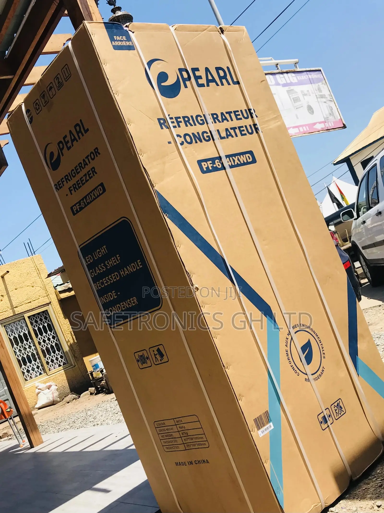 Four Doors Pearl Bottomfreezer Pearl PF-614IXWD