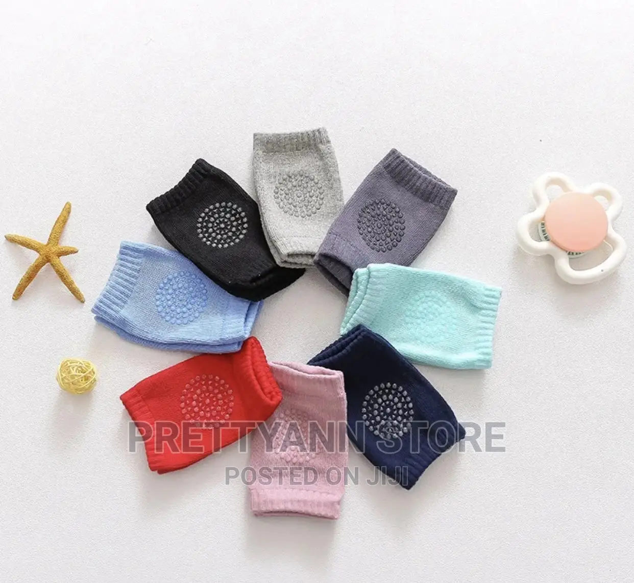 Baby Crawling Knee Pads,Anti-Slip Knee Protection