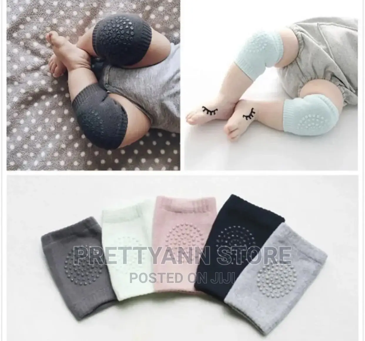 Baby Crawling Knee Pads,Anti-Slip Knee Protection