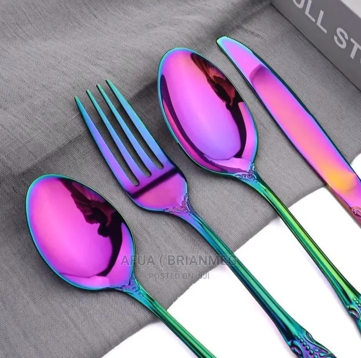 24pis Retro Vintage Cutlery Set