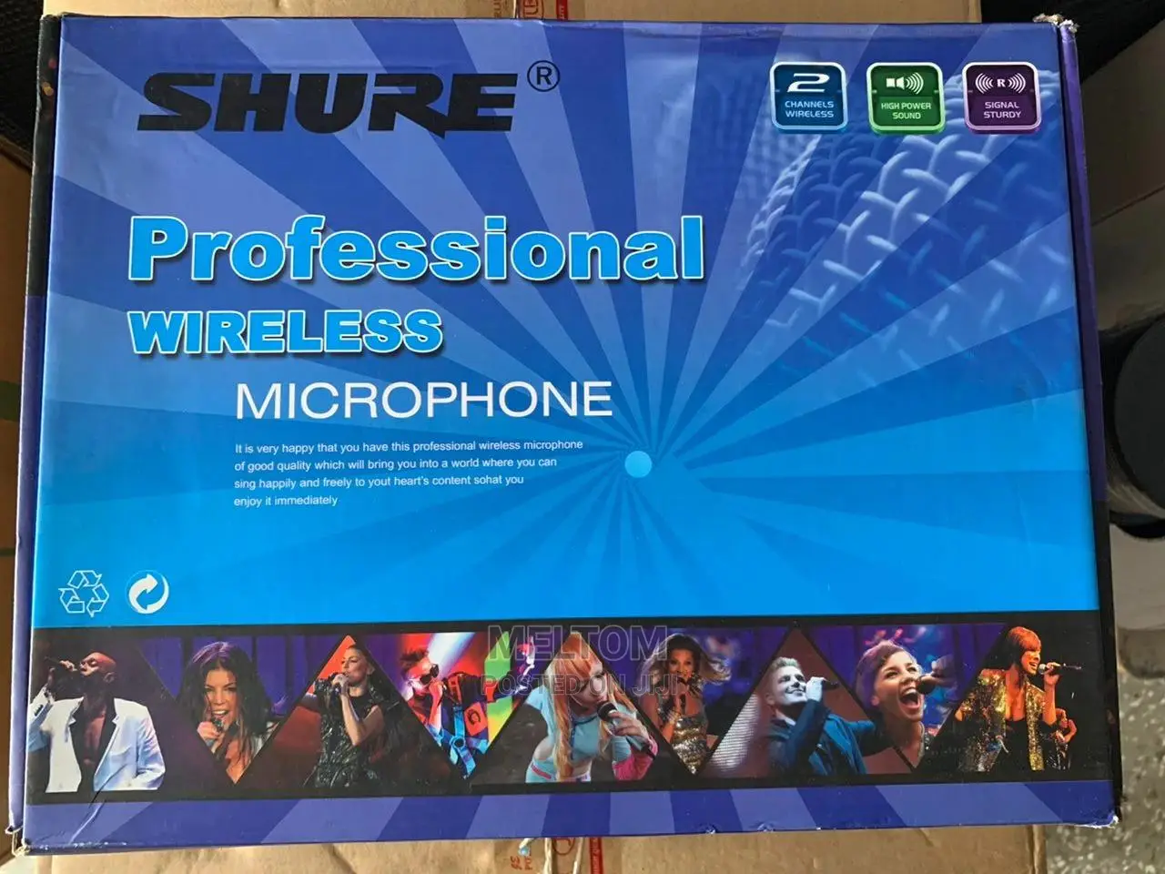 Shure 2IN1 UT-282 Cordless Microphone