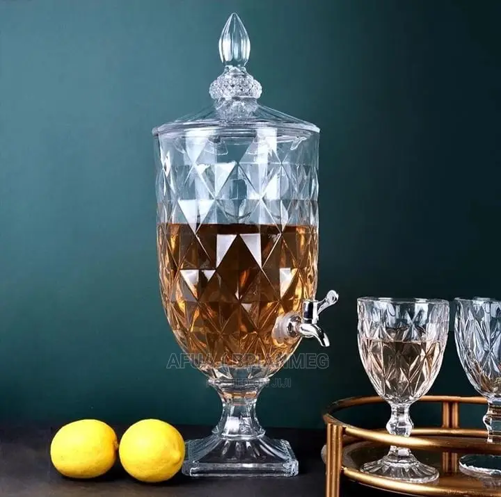 Crystal Glass Juice Dispenser