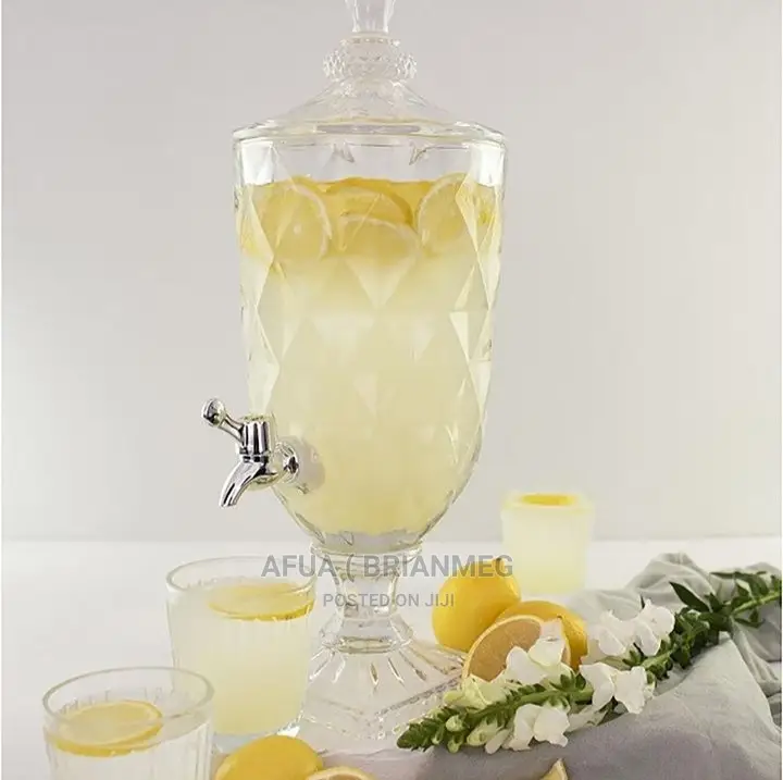 Crystal Glass Juice Dispenser