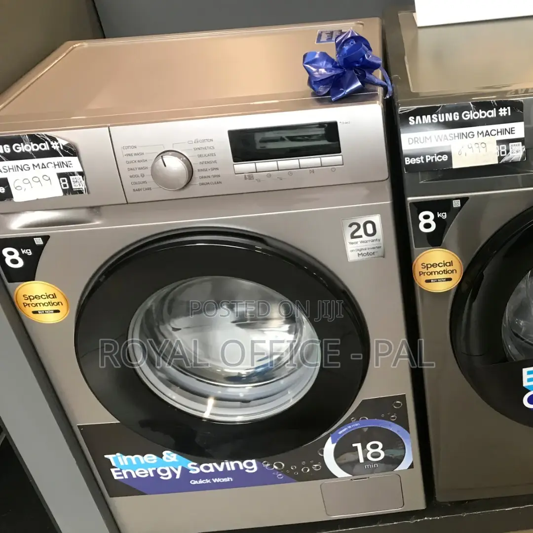 Samsung 8kg Front Load Full Auto Washer Washinww80t3040bs/Nq