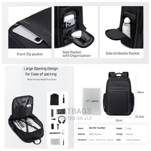 Arctic Hunter Waterproof Usb Laptop Backpack (Free Delivery)