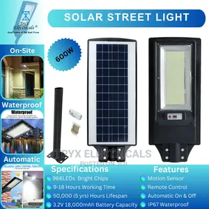 600W Solar Street Light