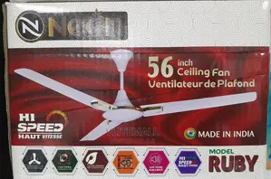 Neon Ruby 56 Inch Fan