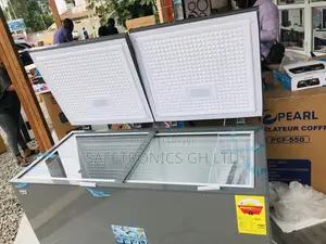 PCF-550 Doubledoor Essential Pearl Chestfreezer