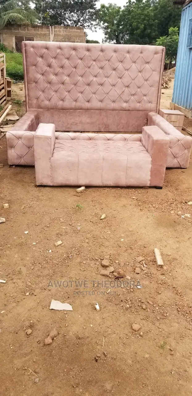 Quality Stufed King Size Bed N Sofa( Payment After Delivery)