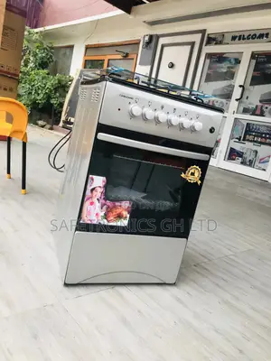 Volcano Gray 50x50 4 Gas Oven With Grill Cooker