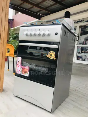Grab Oven With Grill 4 Gas Cooker Volcano 50x50 Gray