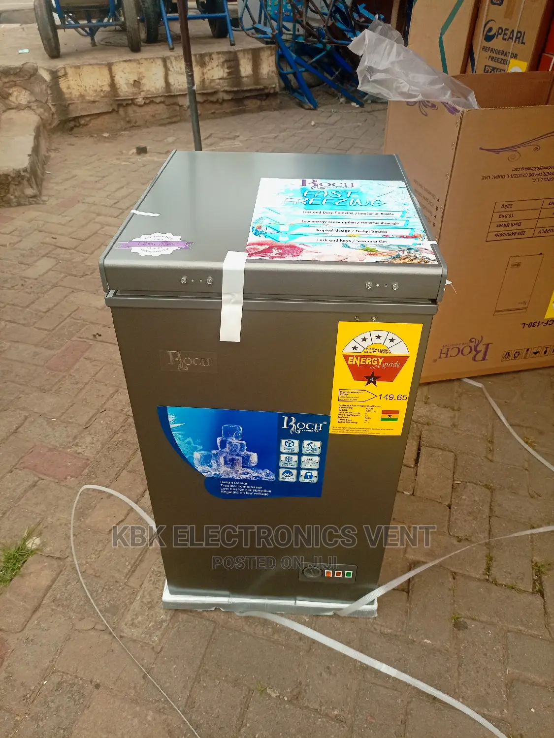 Roch 100ltr Chezt Freezer Single Door