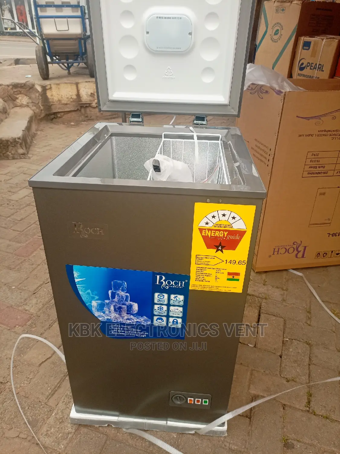 Roch 100ltr Chezt Freezer Single Door