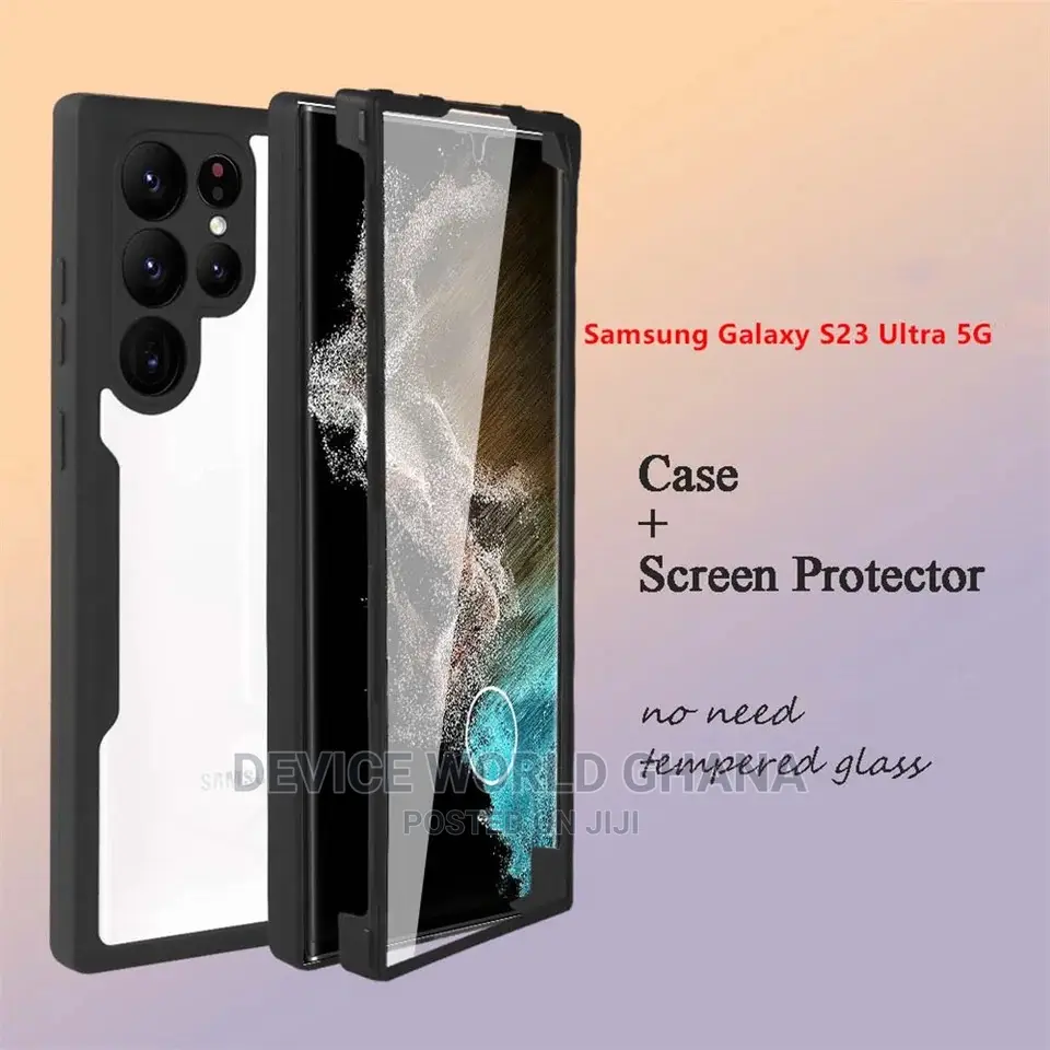 360 Front N Back Shockproof Case 4 Samsung S23ultra Etc
