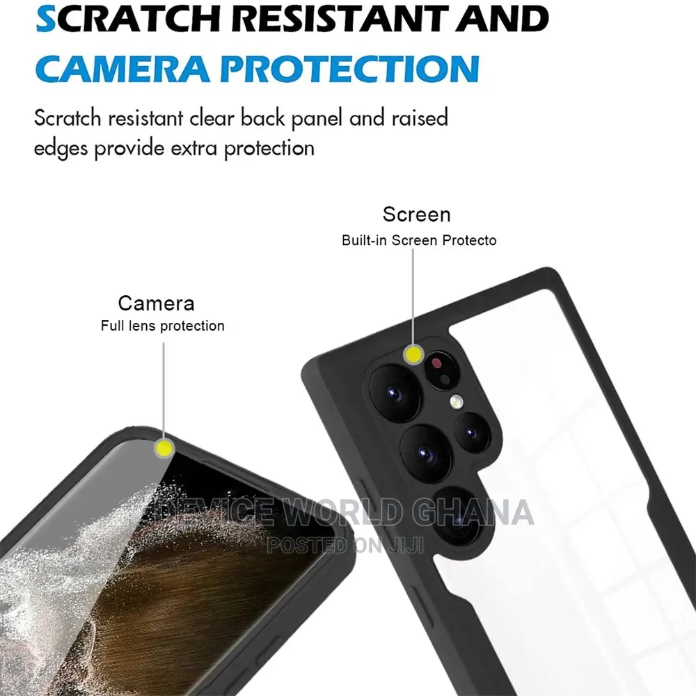 360 Front N Back Shockproof Case 4 Samsung S23ultra Etc