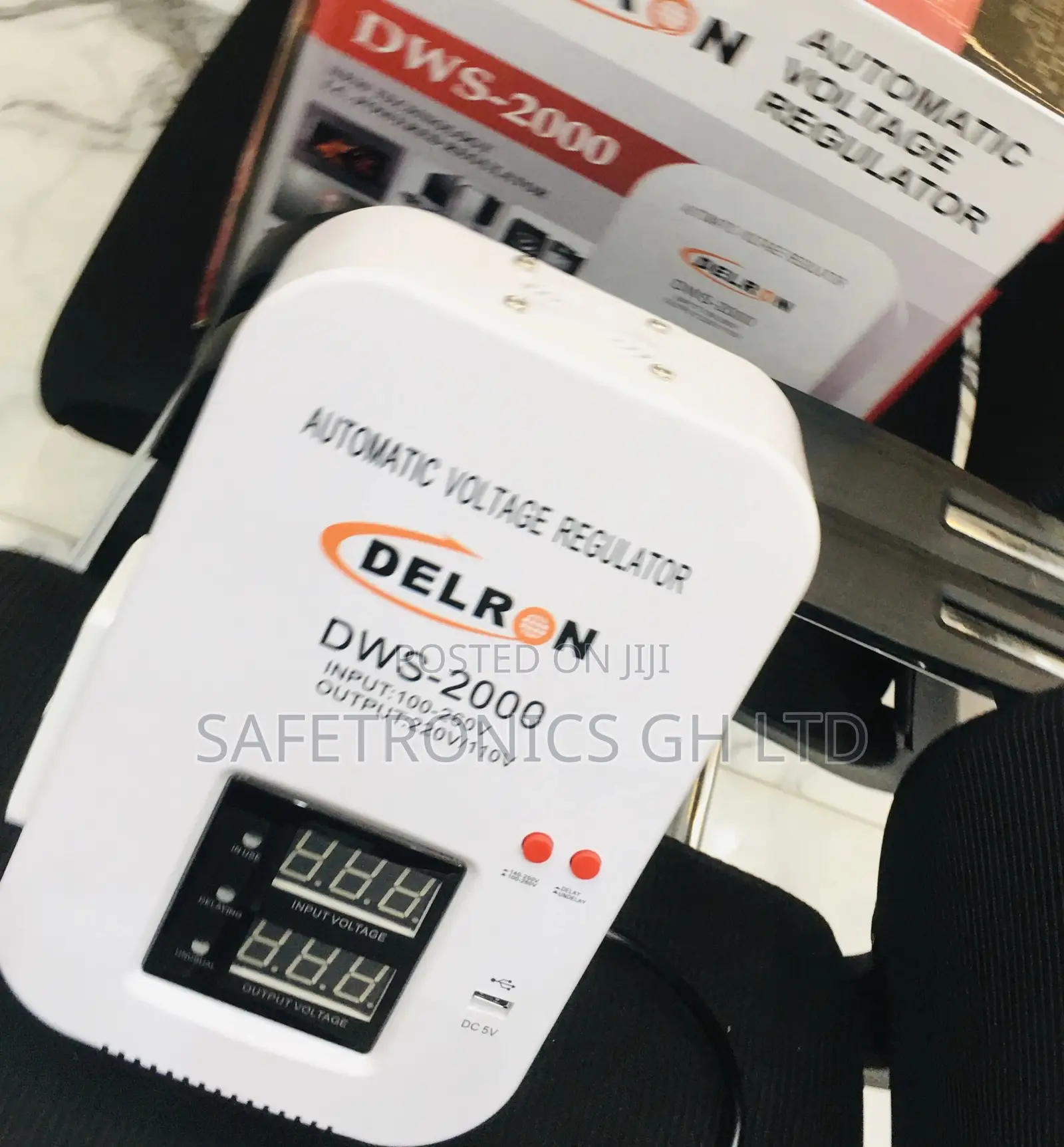 Original DWS-3000 Delron Wall Automatic Voltage Regulator