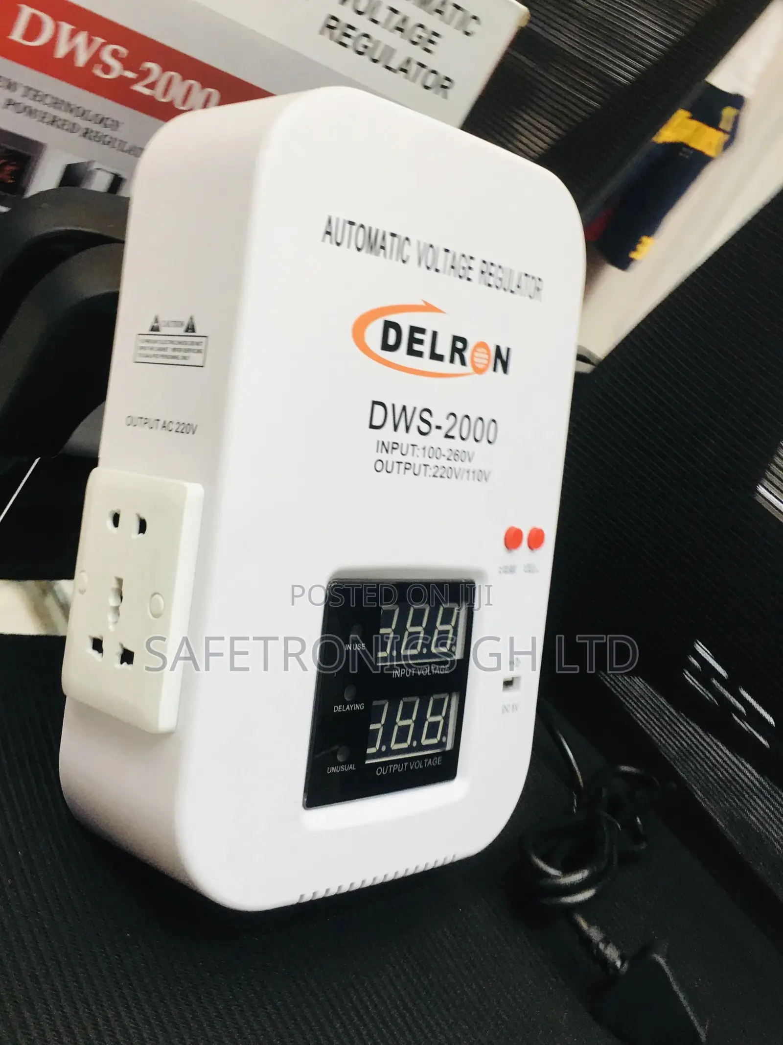 DWS-3000 Excellent Wall Automatic Voltage Regulator Delron