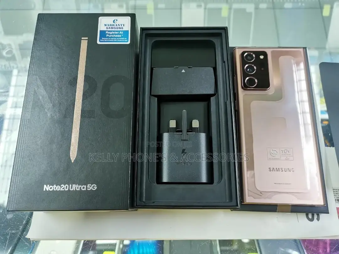 New Samsung Galaxy Note 20 Ultra 5G 256 GB Black
