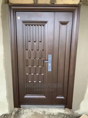 Standard One Half Metallic Security Door+All Accessories Set