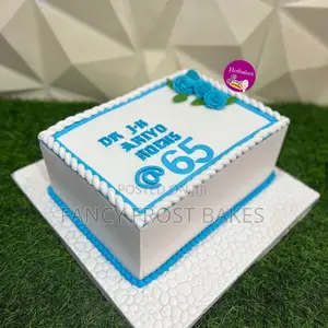 A Beautiful Birthday Cake for an Elderly Person