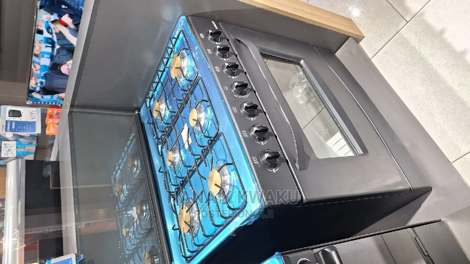 80X60M Nasco 6 Burner Gas Cooker With Oven