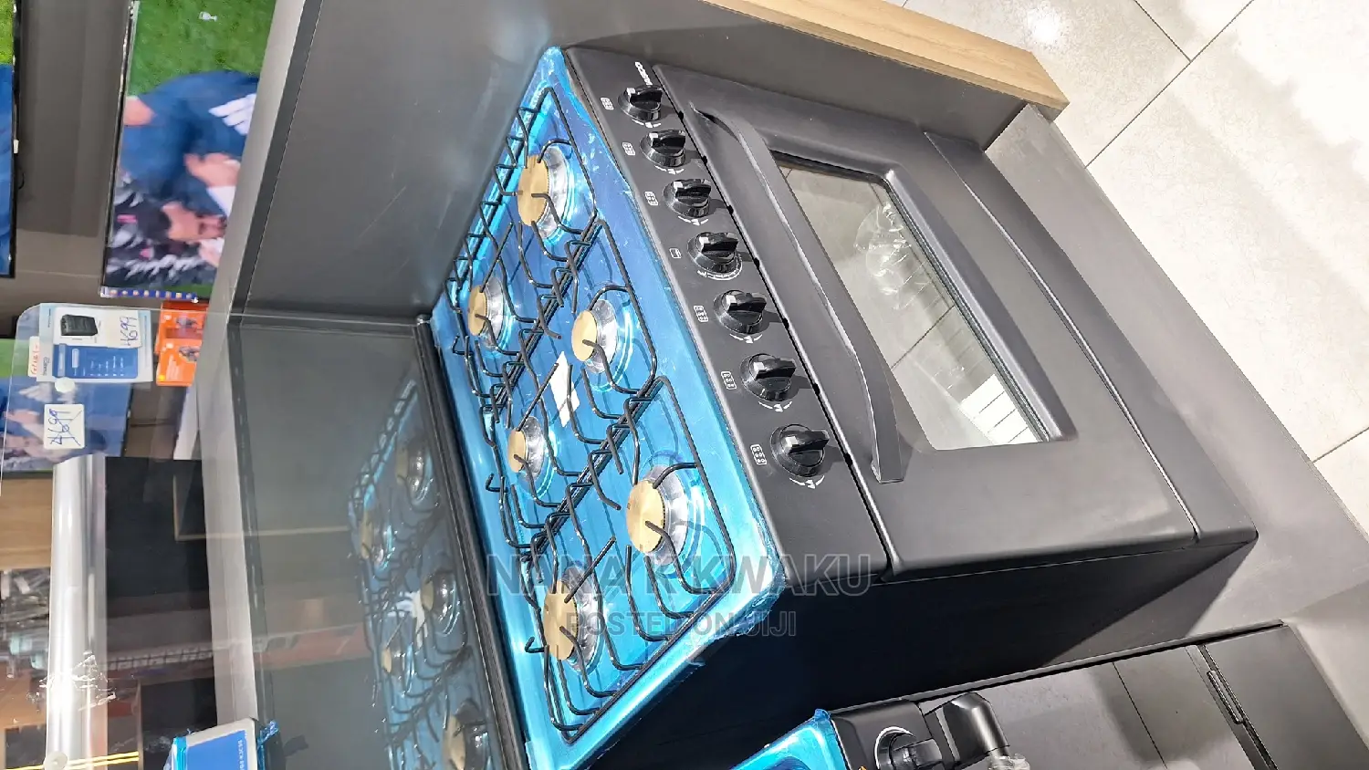 80X60M Nasco 6 Burner Gas Cooker With Oven