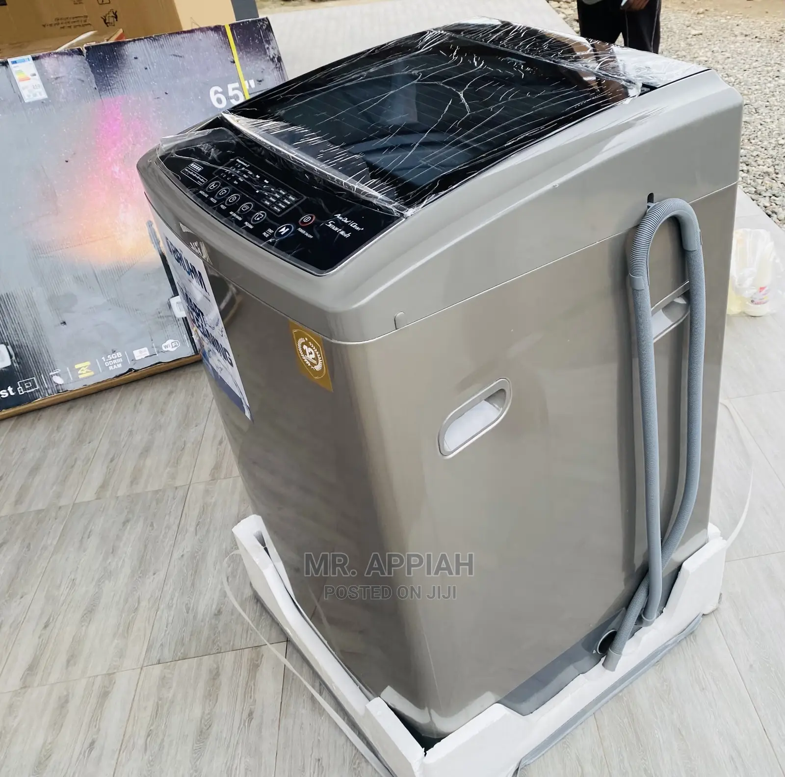 Grab Bruhm Atop Load Washing Machine 160SG(Gray) 