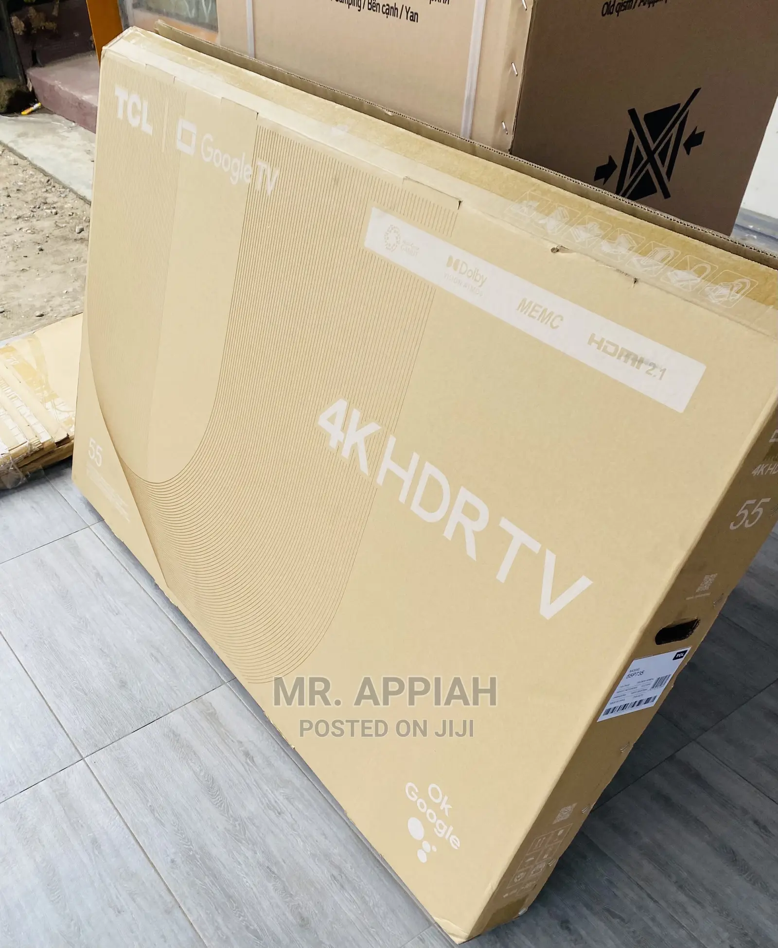 Netflix and Chill Get Better TCL 55” HDR Google Tv(55P735)