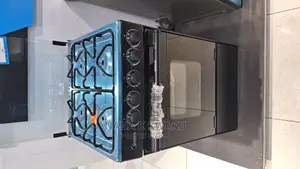 Black_midea 4 Burner Gas Cooker