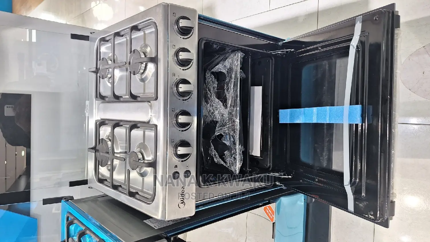 Best_midea 4 Burner Gas Cooker With Grill